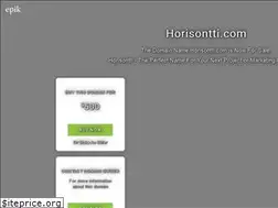 Sites similar to horisontti.com
