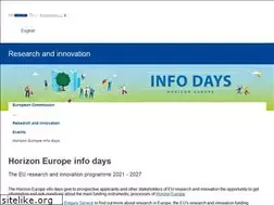 Sites similar to horizon-europe-infodays2021.eu