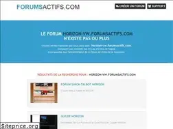 Sites similar to horizon-vw.forumsactifs.com