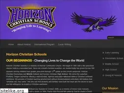 Sites similar to horizonchristianschools.org