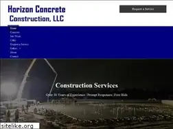 Sites similar to horizonconcreteconstruction.net