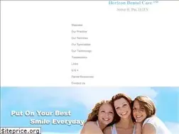Sites similar to horizondentalcare.com