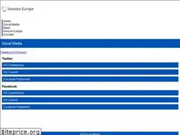 Sites similar to horizoneurope.com