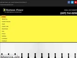 Sites similar to horizonfencemaine.com