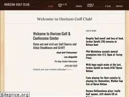 Sites similar to horizongolfclub.com