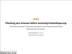 Sites similar to horizonhope.org