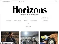 Sites similar to horizons-mag.ch