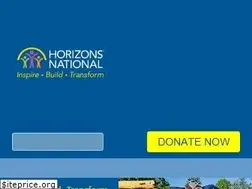 Sites similar to horizonsnational.org