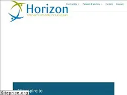 Sites similar to horizonspecialtyhosp.com