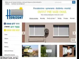 Sites similar to horizont-zaluzie.sk