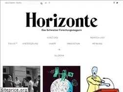 Sites similar to horizonte-magazin.ch