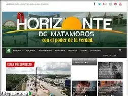 Sites similar to horizontedematamoros.com.mx