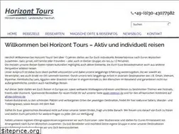 Sites similar to horizonttours.de