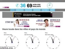 Sites similar to horloge-parlante.com