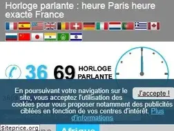 Sites similar to horlogeparlante.com
