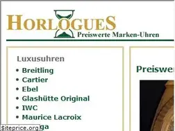 Sites similar to horlogues.de