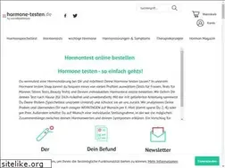 Sites similar to hormone-testen.de