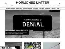 Sites similar to hormonesmatter.com