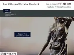 Sites similar to hornbecklaw-reno.com