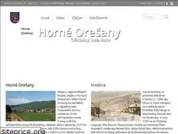 Sites similar to horneoresany.sk