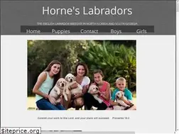 Sites similar to horneslabradors.com