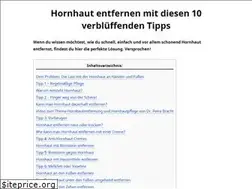 Sites similar to hornhaut--entfernen.de