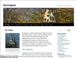 Sites similar to horningsea.net