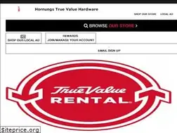 Sites similar to hornungstruevalue.com