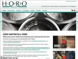 Sites similar to horo-hartmetall.de