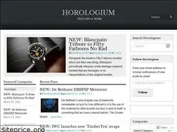 Sites similar to horologium.com.au