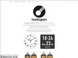 Sites similar to horologram.com