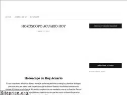 Sites similar to horoscopoacuariohoy.com