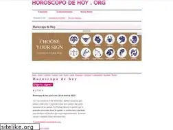Sites similar to horoscopodehoy.org