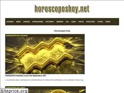 Sites similar to horoscoposhoy.net