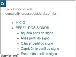 Sites similar to horoscoposideral.com.br