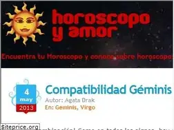 Sites similar to horoscopoyamor.com