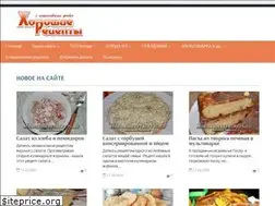 Sites similar to horoshieretseptyi.ru