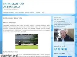 Sites similar to horoskopodastrologa.cz
