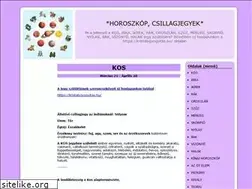 Sites similar to horoszkop-asztro.hupont.hu