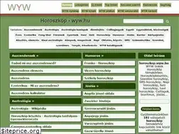 Sites similar to horoszkop.wyw.hu