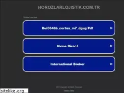 Sites similar to horozlarlojistik.com.tr