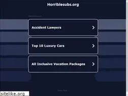 Sites similar to horriblesubs.org