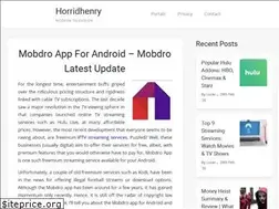 Sites similar to horridhenrythemovie.com