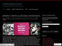 Sites similar to horroraddicts.wordpress.com