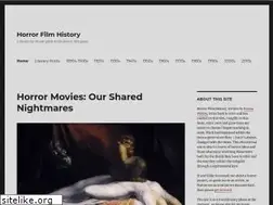 Sites similar to horrorfilmhistory.com