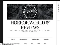 Sites similar to horrorworld.reviews