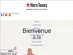 Sites similar to hors-taxes.net