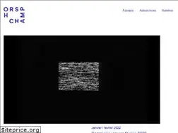 Sites similar to horschamp.qc.ca