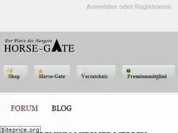Sites similar to horse-gate-forum.com