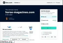Sites similar to horse-magazines.com